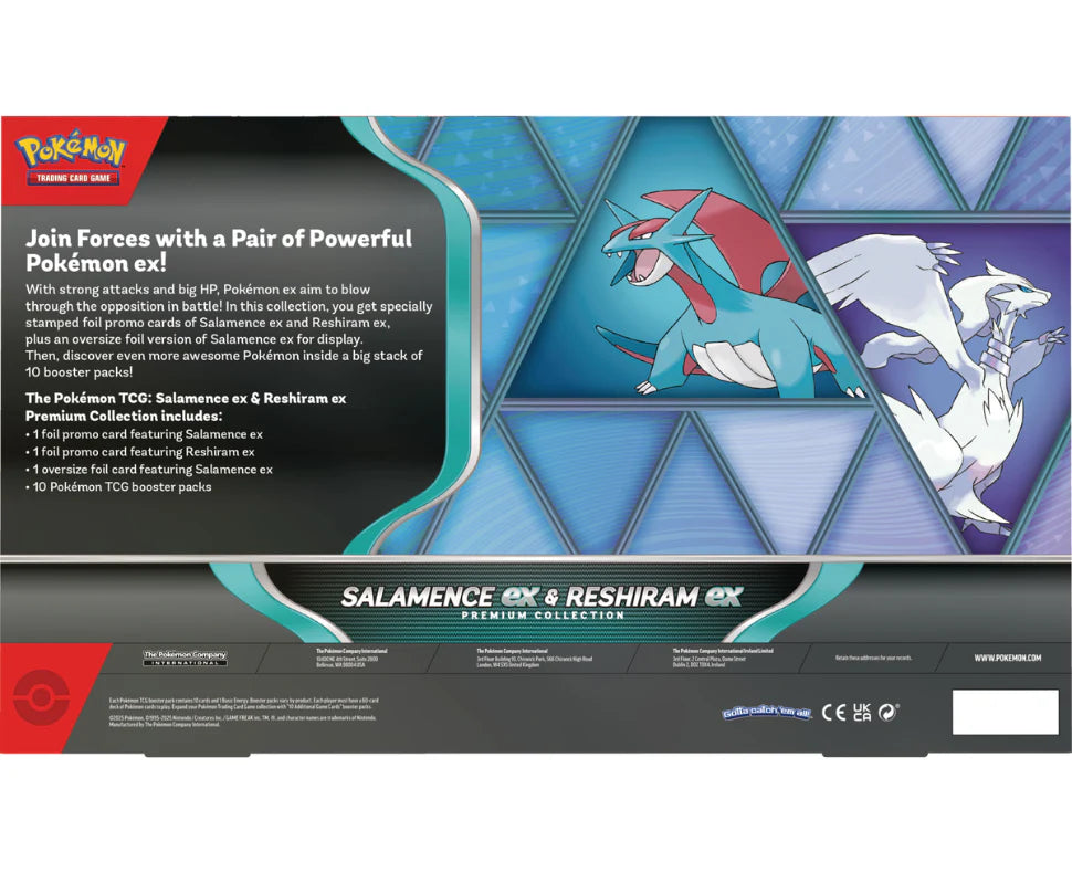 Pokémon Cards - Salamence ex & Reshiram ex Premium Collection (EN)