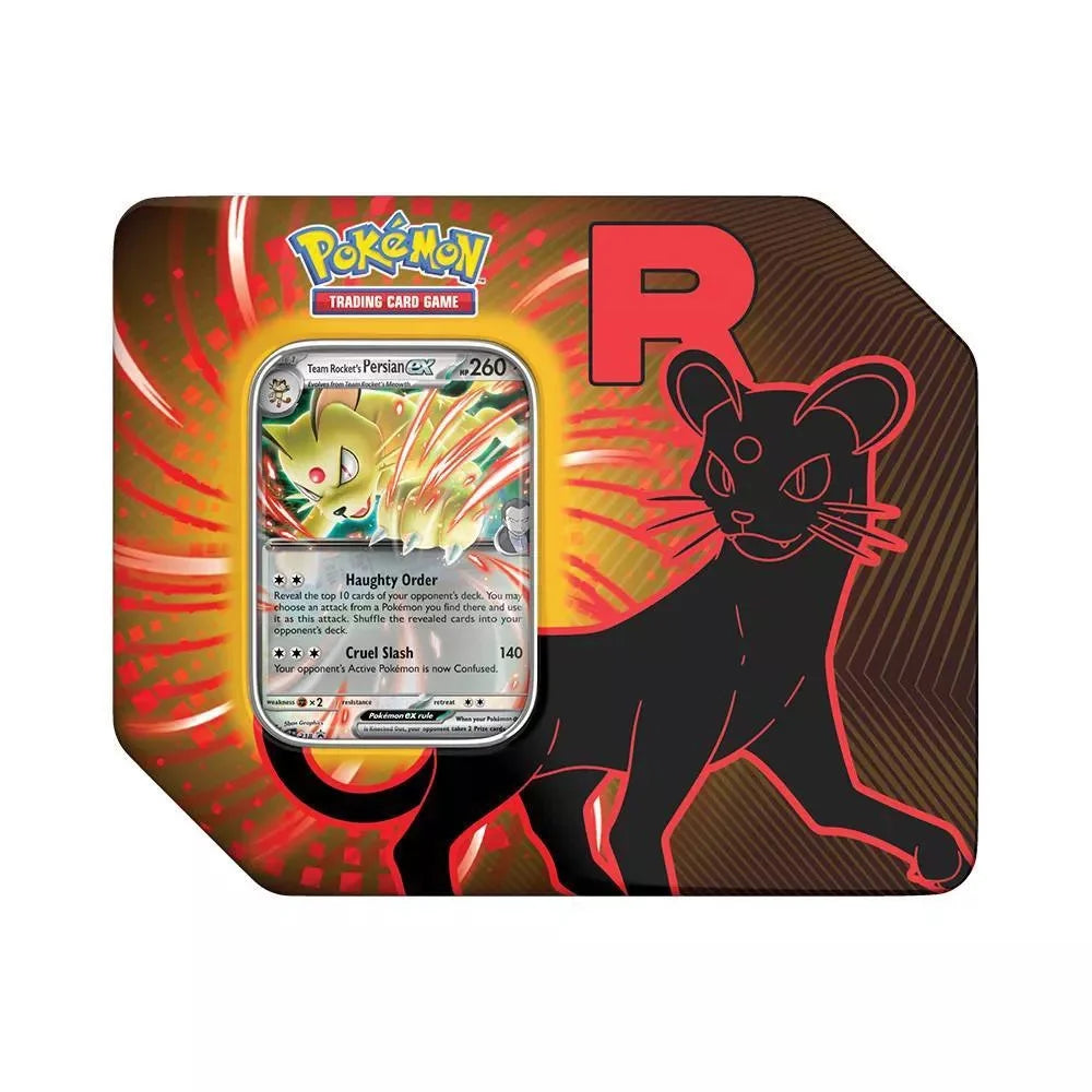 Pokémon Cards - Scarlet & Violet - Team Rocket Tin (Nidoking or Persian) (EN)