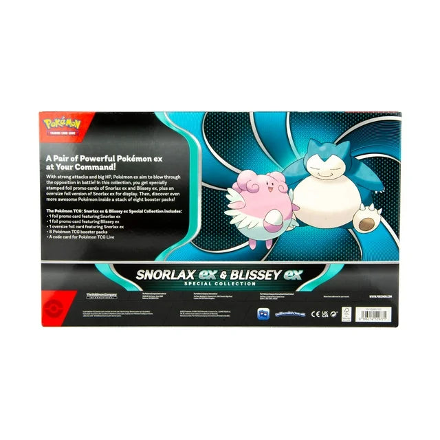 Pokémon Cards - Snorlax ex & Blissey ex Special Collection