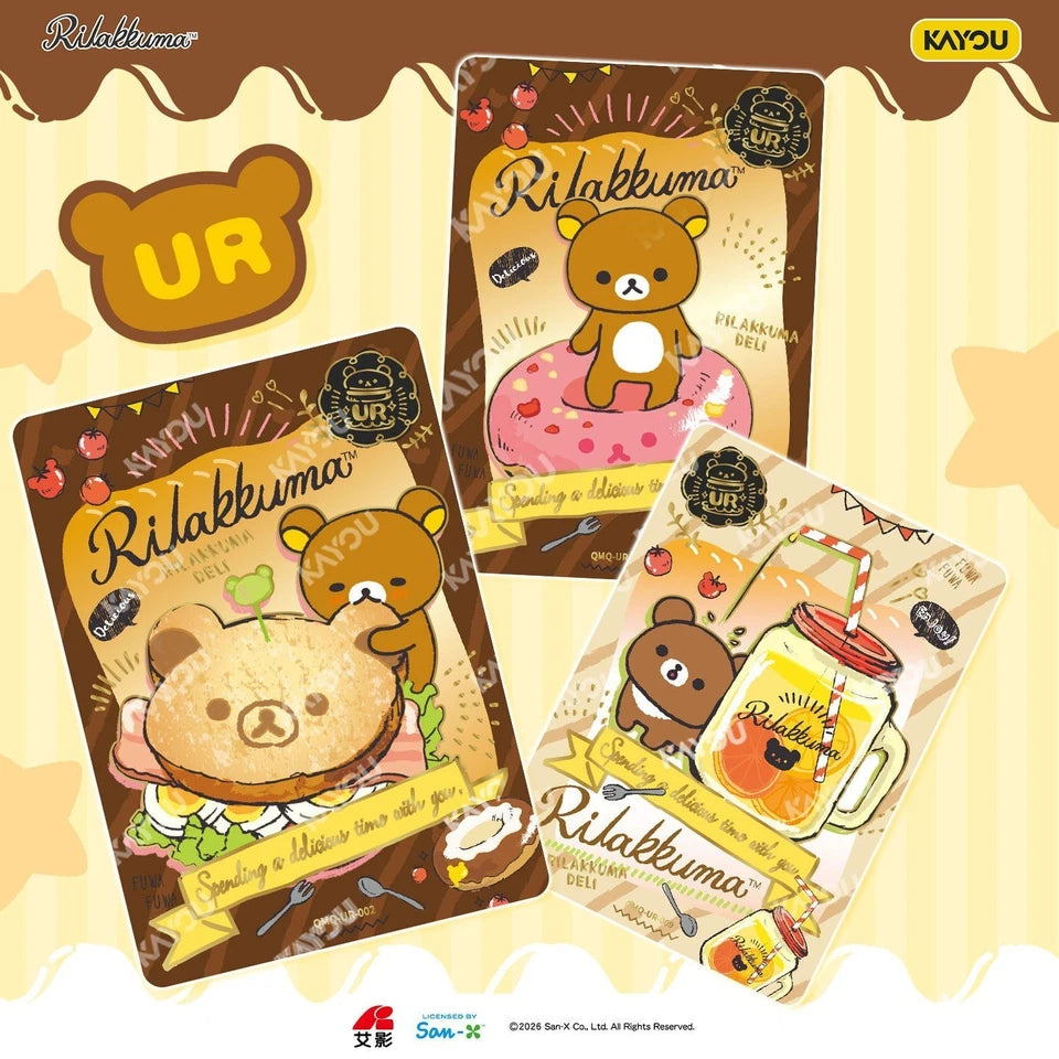 RILAKUMA - Commemorative Cards Collaboration - TCG - KAYOU