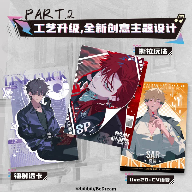Link Click TCG - M.O.D Music Live Official Anime  - CardFun