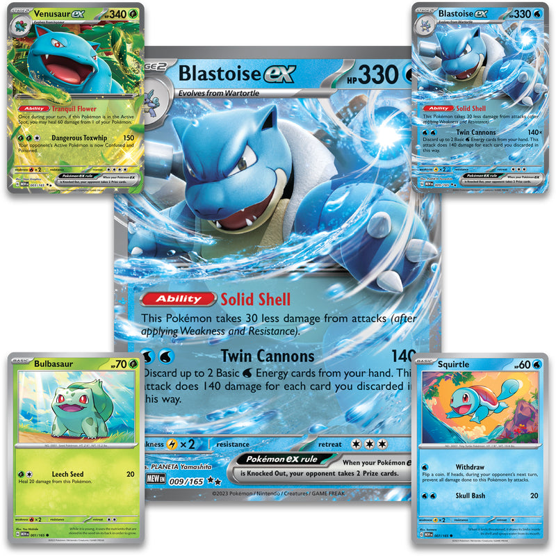 Pokémon Cards - S&V - 151 Blooming Waters Premium Collection