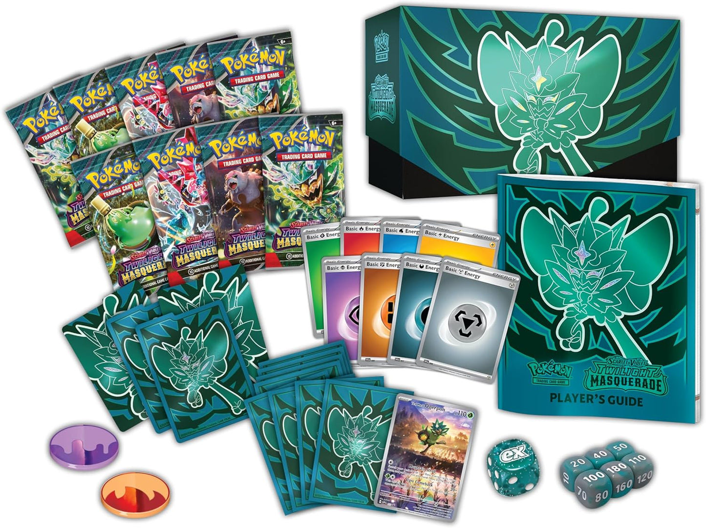 Pokémon Cards - Scarlet & Violet - Twilight Masquerade SV06 Elite Trainer Box