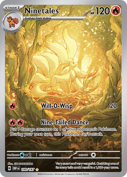 Pokémon Cards - Scarlet & Violet - Obsidian Flame Booster Pack (SV3)
