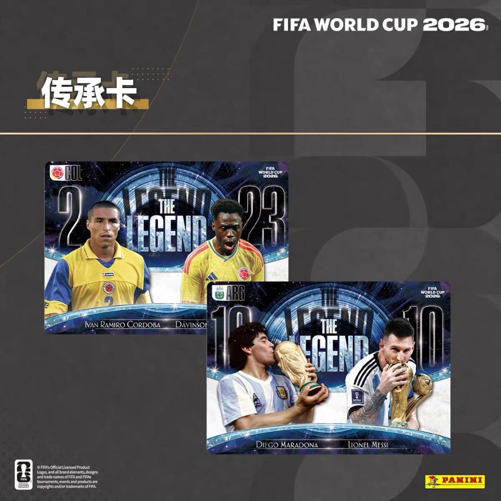 PANINI - FIFA WORLD CUP 2026 OFFICIAL FOOTBALL TRADING CARDS