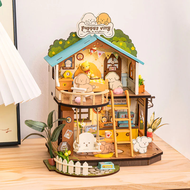 ROLIFE - PUPPY'S COZY VILLA - MINATURE HOUSE DIY