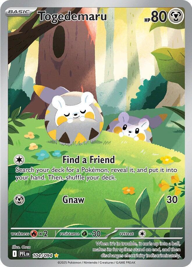 English Singles - 104/094 - Togedemaru - Phantasmal Flames