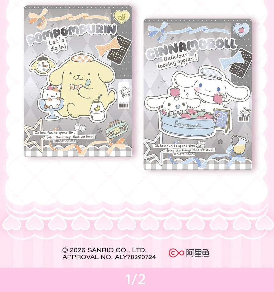Sanrio Characters: Fantasy Party Collection Cards – Sweet Dream Pack  - TCG - KABAO