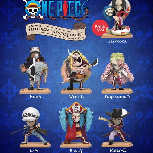 MIGHTY JAXX - FREENY'S HIDDEN DISSECTIBLES: ONE PIECE WARLORDS EDITION SERIES BLIND BOX