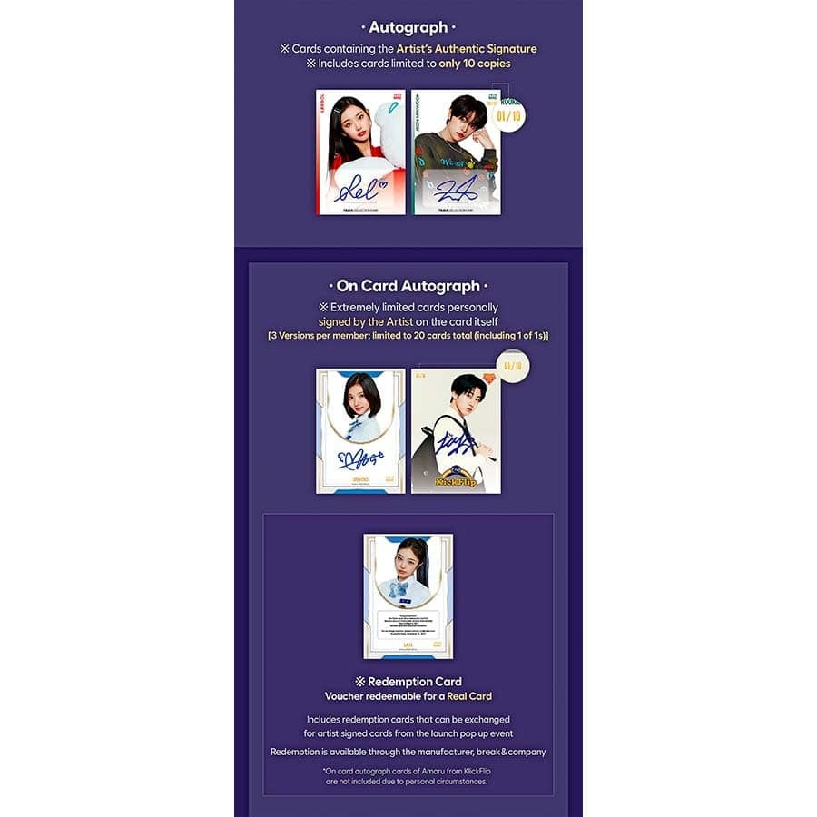 TELECA 2025 KPOP ROOKIE COLLECTION CARDS (KPOP)