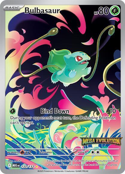 English Singles - Bulbasaur [Stamped] - Mega Evolution