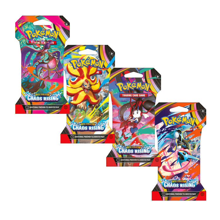 Pokémon Cards - Mega Evolution - Chaos Rising Sleeved Blister (ME04) (EN)