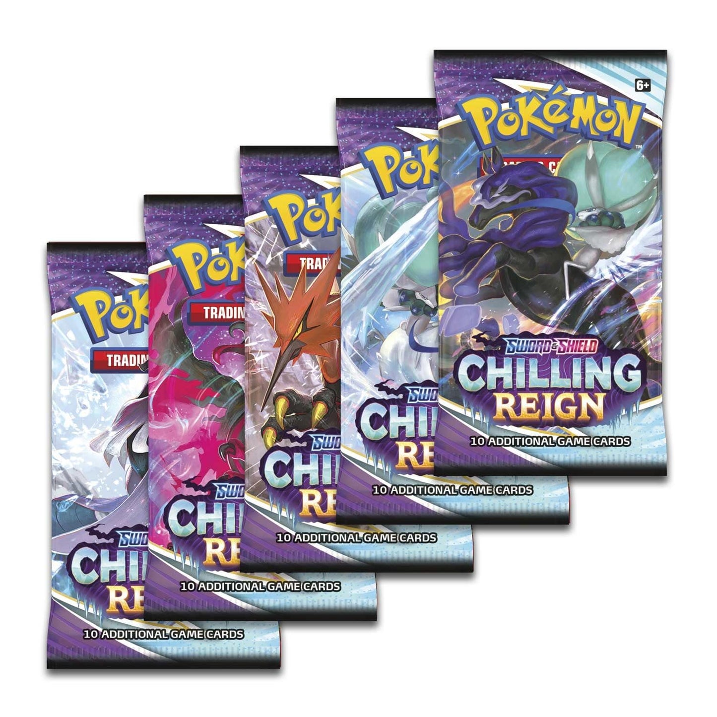 Pokémon Cards - Sword & Shield - Chilling Reign Booster Pack (SWSH06)