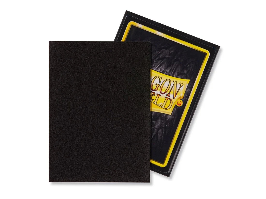 DRAGON SHIELD MATTE BLACK RHIPODON (100ct)