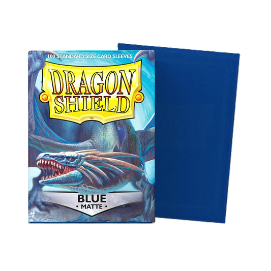 DRAGON SHIELD MATTE BLUE DENNAESOR (100ct)