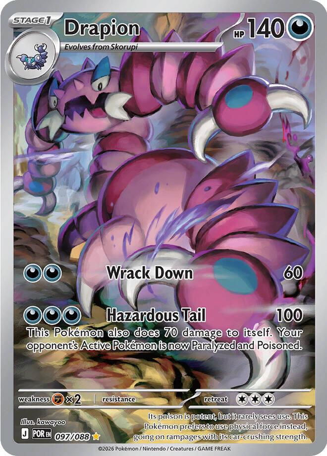 English Singles - 097/088 Drapion - Perfect Order