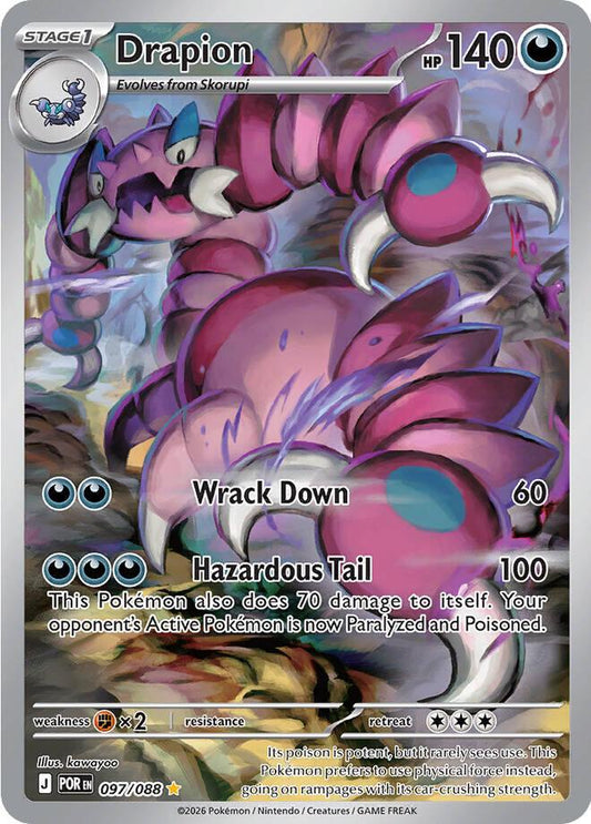 English Singles - 097/088 Drapion - Perfect Order