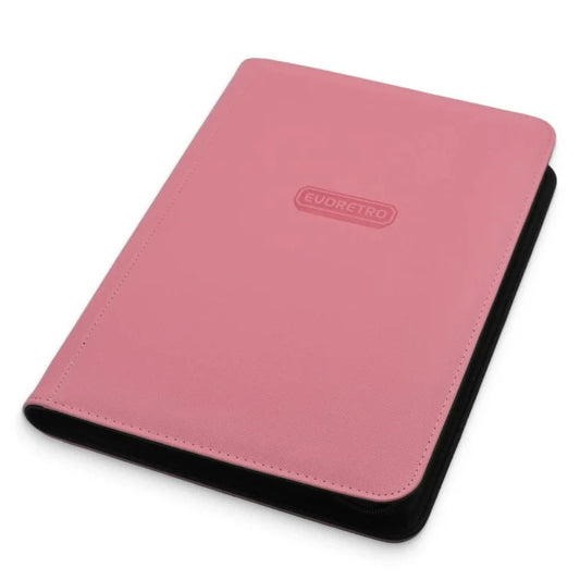 Evoretro - 3x3 9-Pocket Zipper Binder (Pink) EVO-2005