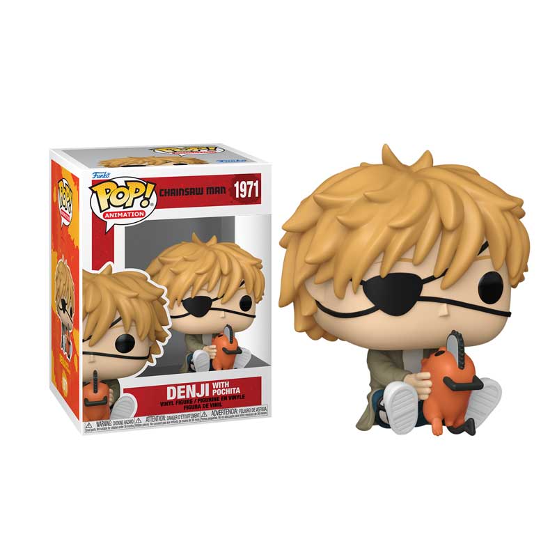 Funko Pop! CHAINSAW MAN DENJI & POCHITA #1971