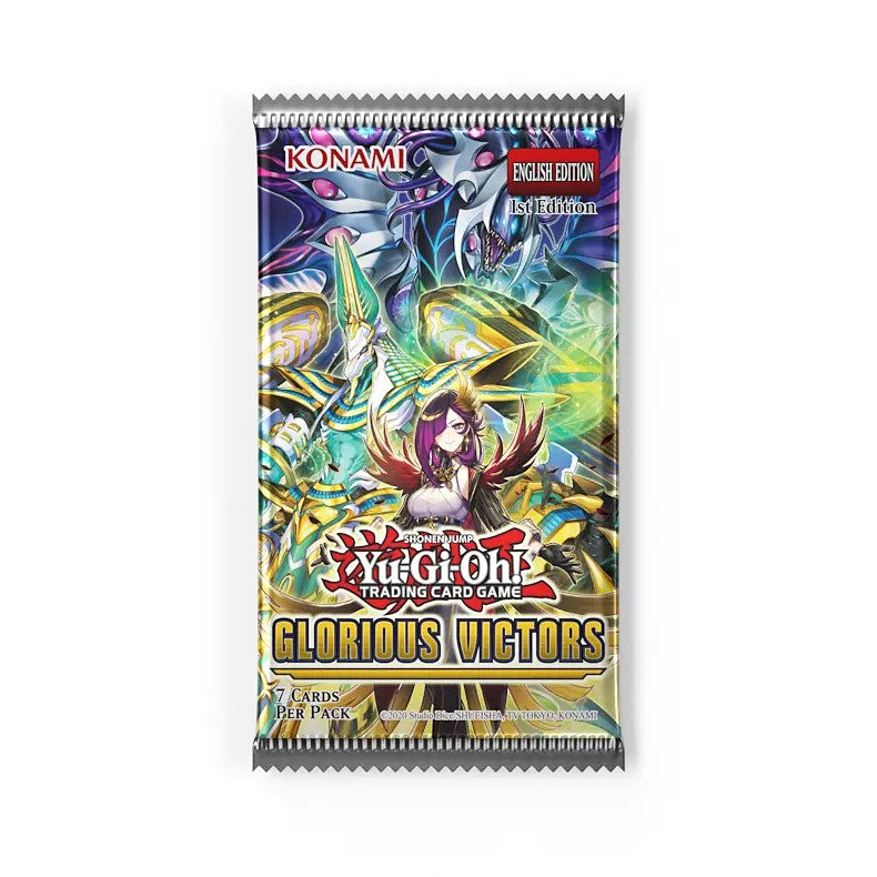 Yugioh - Glorious Victors - 1st Edition - Sleeved Booster (YGO) (PRE-ORDER)