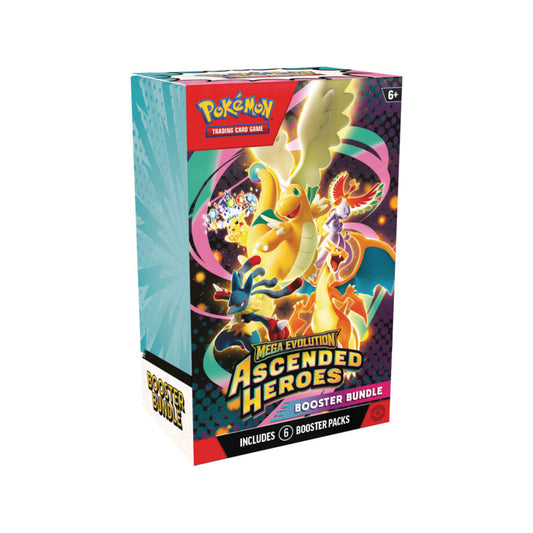 Pokémon Cards - Mega Evolution - Ascended Heroes Booster Bundle (ME02.5) (EN)