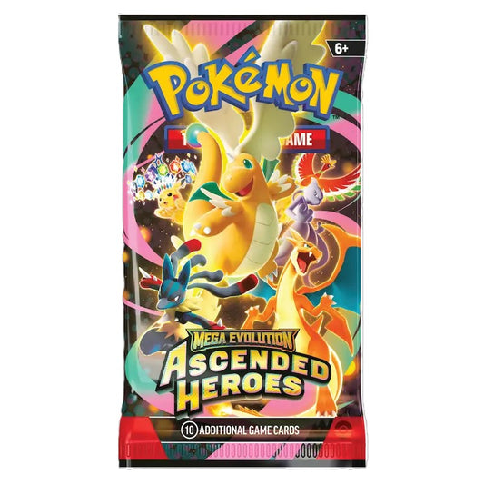 Pokémon Cards - Mega Evolution - Ascended Heroes Booster Pack (ME02.5) (EN)