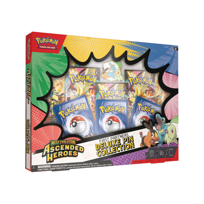 Pokémon Cards - Mega Evolution - Ascended Heroes First Partners Deluxe Pin Collection (ME02.5) (EN)