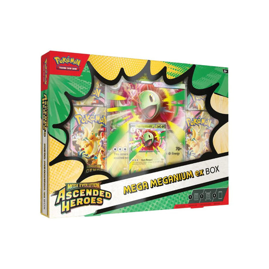 Pokémon Cards - Mega Evolution - Ascended Heroes Mega Meganium ex Box (ME02.5) (EN)