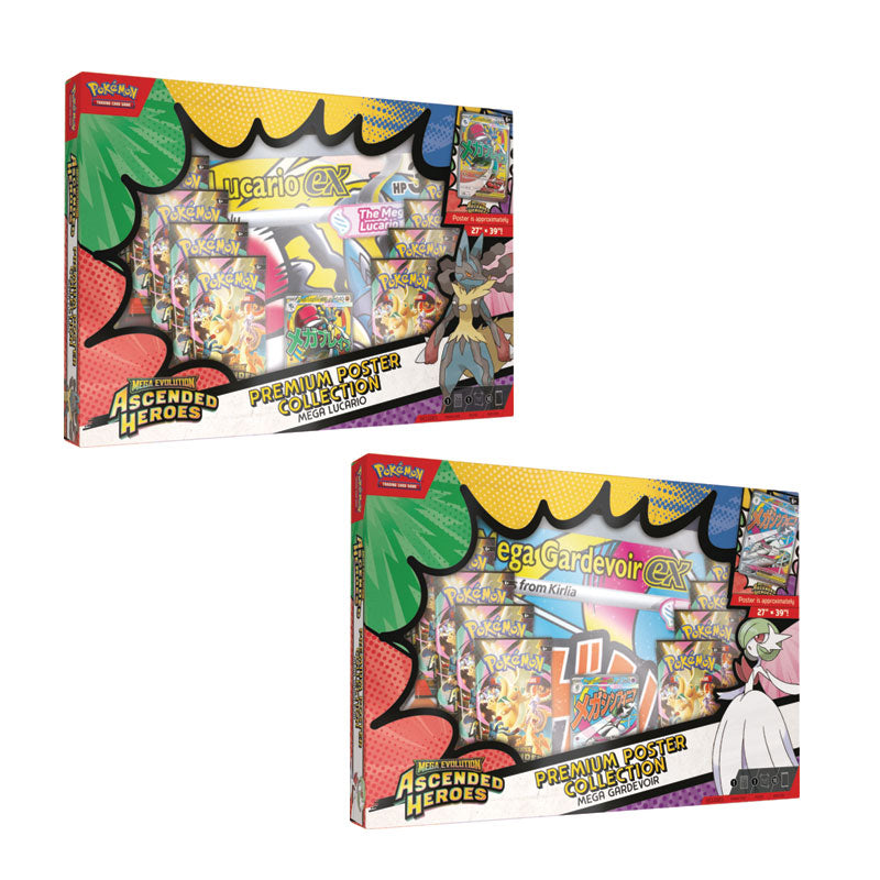 Pokémon Cards - Mega Evolution - Ascended Heroes Premium Poster Collection (ME02.5) (EN)