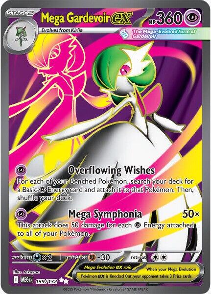 English Singles - 159/132 Mega Gardevoir ex
