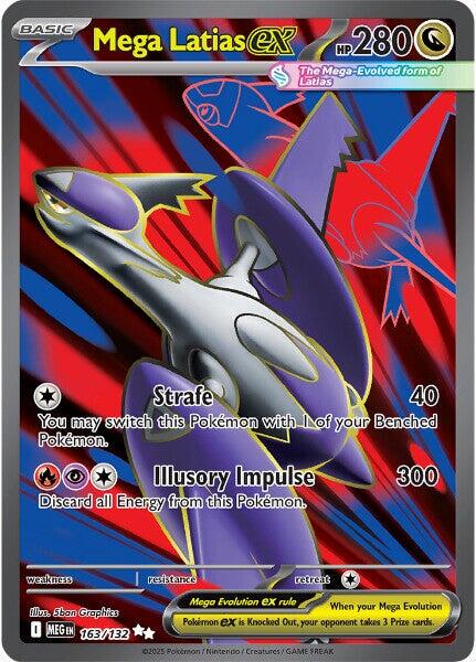 English Singles - 163/132 Mega Latias ex - Mega Evolution