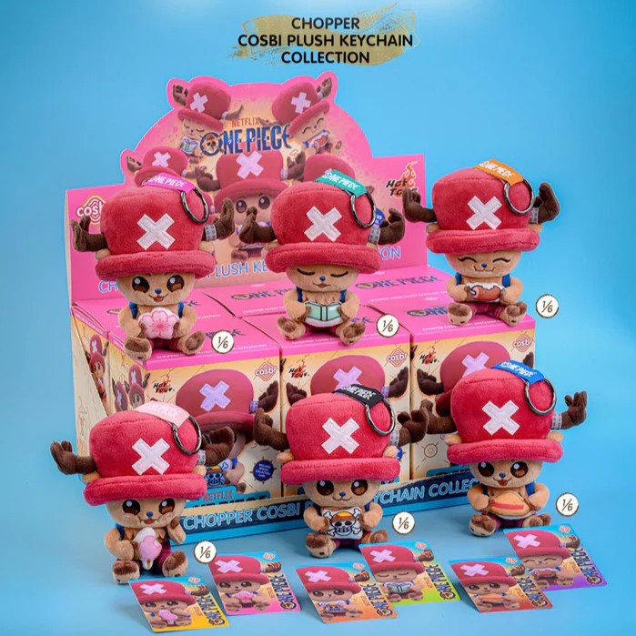 One Piece Chopper COSBI Plush Keychain Blind Box - PLUSH/KEYCHAIN
