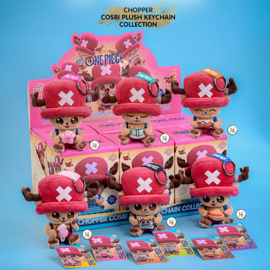 One Piece Chopper COSBI Plush Keychain Blind Box - PLUSH/KEYCHAIN