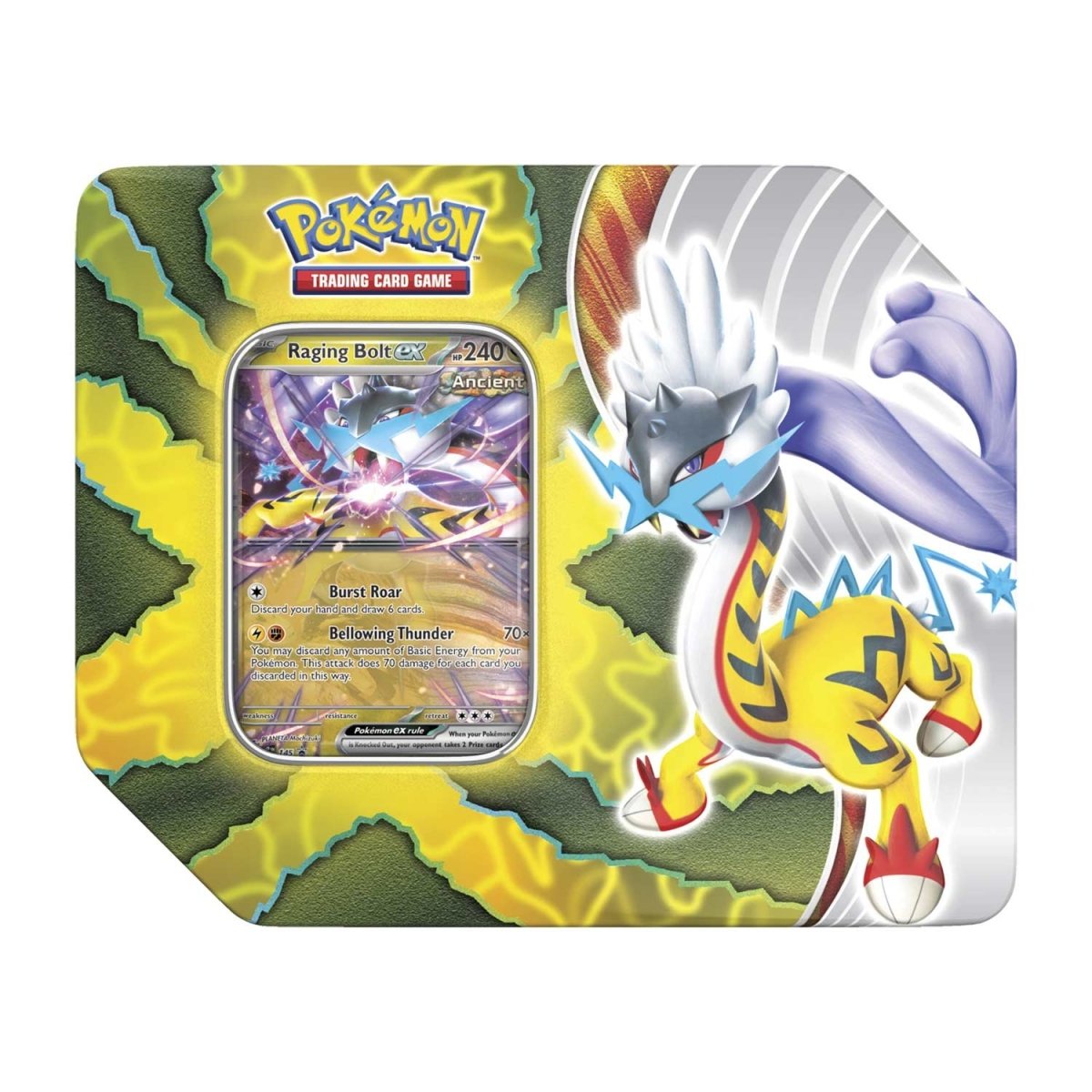 Pokémon Cards - Paradox Destinies Tin [Raging Bolt Ex] (EN)