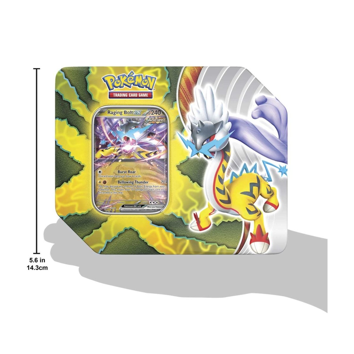 Pokémon Cards - Paradox Destinies Tin [Raging Bolt Ex] (EN)