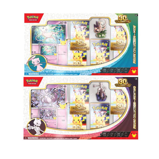 Pokémon Cards - 30th Celebration Figure Collection (Mew/Mewtwo)