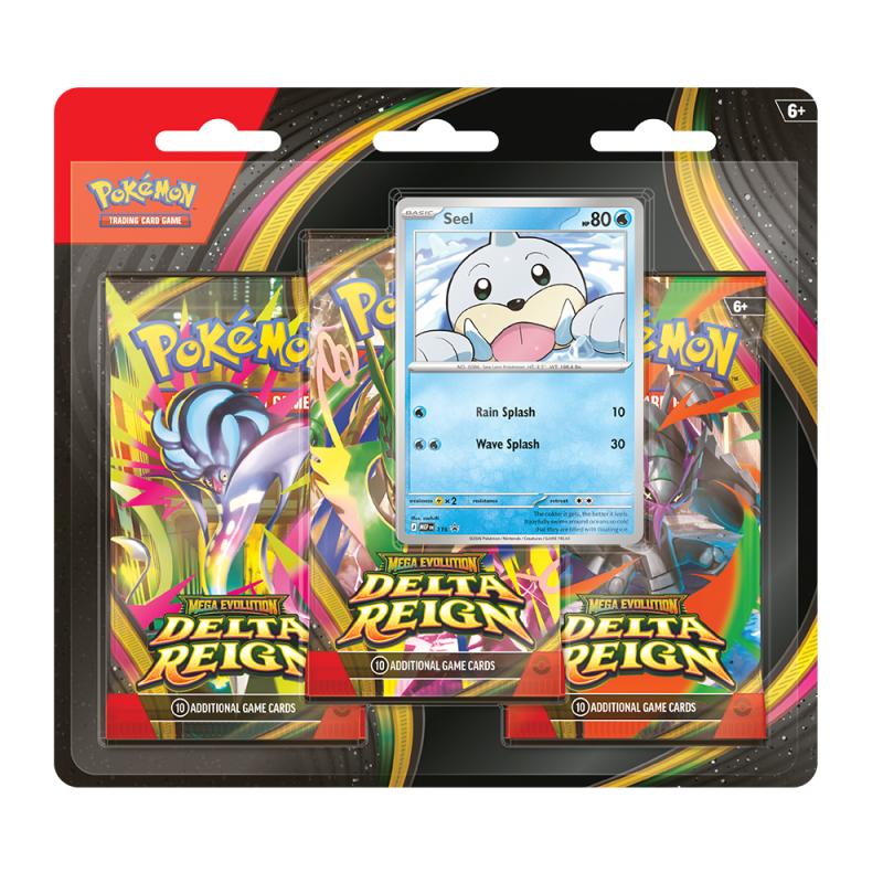 Pokémon Cards - Mega Evolution - Delta Reign 3 pack Blister (ME06) (EN)