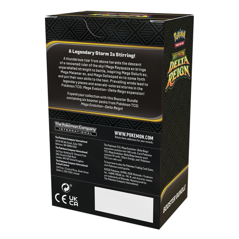 Pokémon Cards - Mega Evolution - Delta Reign Booster Bundle (ME06) (EN)