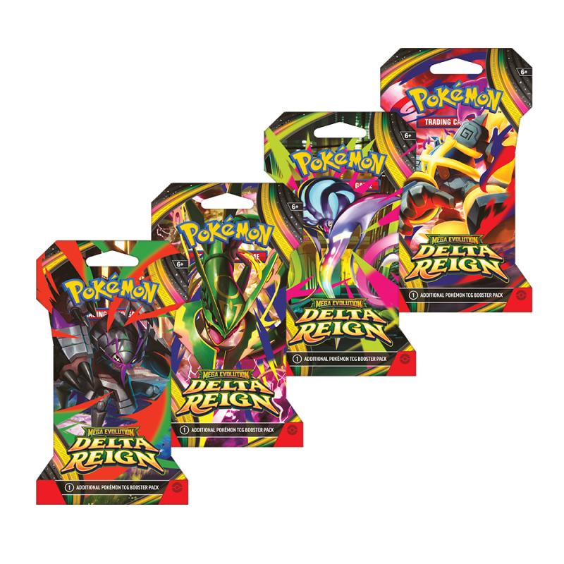 Pokémon Cards - Mega Evolution - Delta Reign Sleeved Blister x 24 (ME06) (EN)
