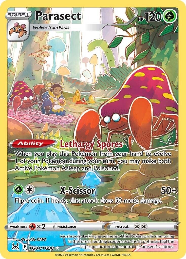 English Singles - TG01/TG30 - Parasect - Lost Origin