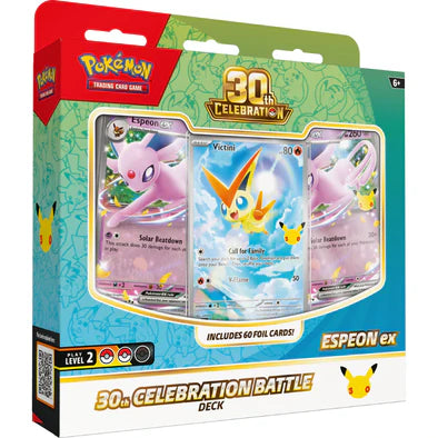 Pokémon Cards - 30th Celebration - Battle Deck - Espeon ex