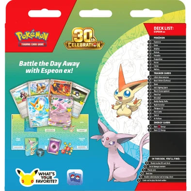 Pokémon Cards - 30th Celebration - Battle Deck - Espeon ex
