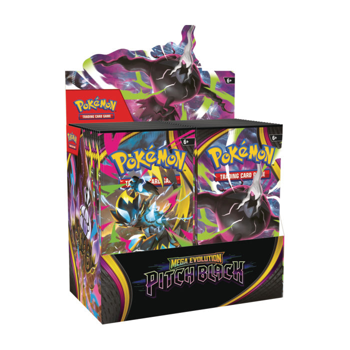 Pokémon Cards - Mega Evolution - Pitch Black Booster Box (ME05) (EN) (PRE-ORDER)