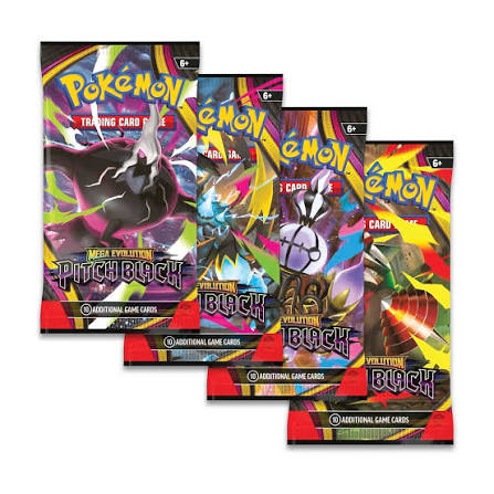 Pokémon Cards - Mega Evolution - Pitch Black Booster Pack (ME05) (EN)