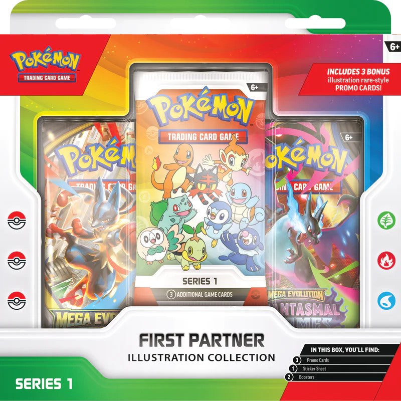 Pokémon Cards - First Partner Illustration Collection - Series 1 (EN)