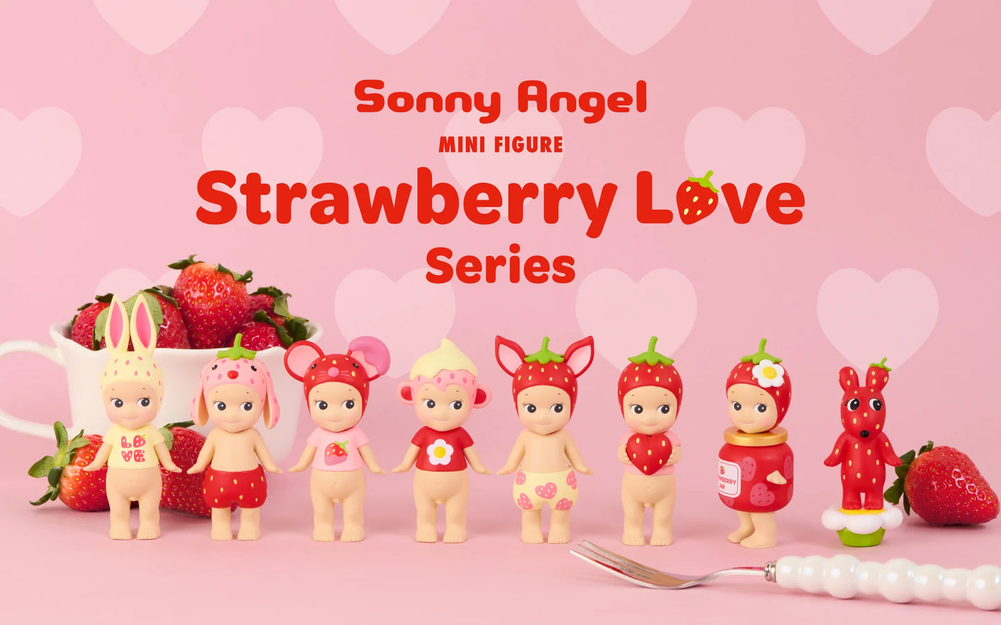DREAMS - SONNY ANGEL STRAWBERRY LOVE SERIES