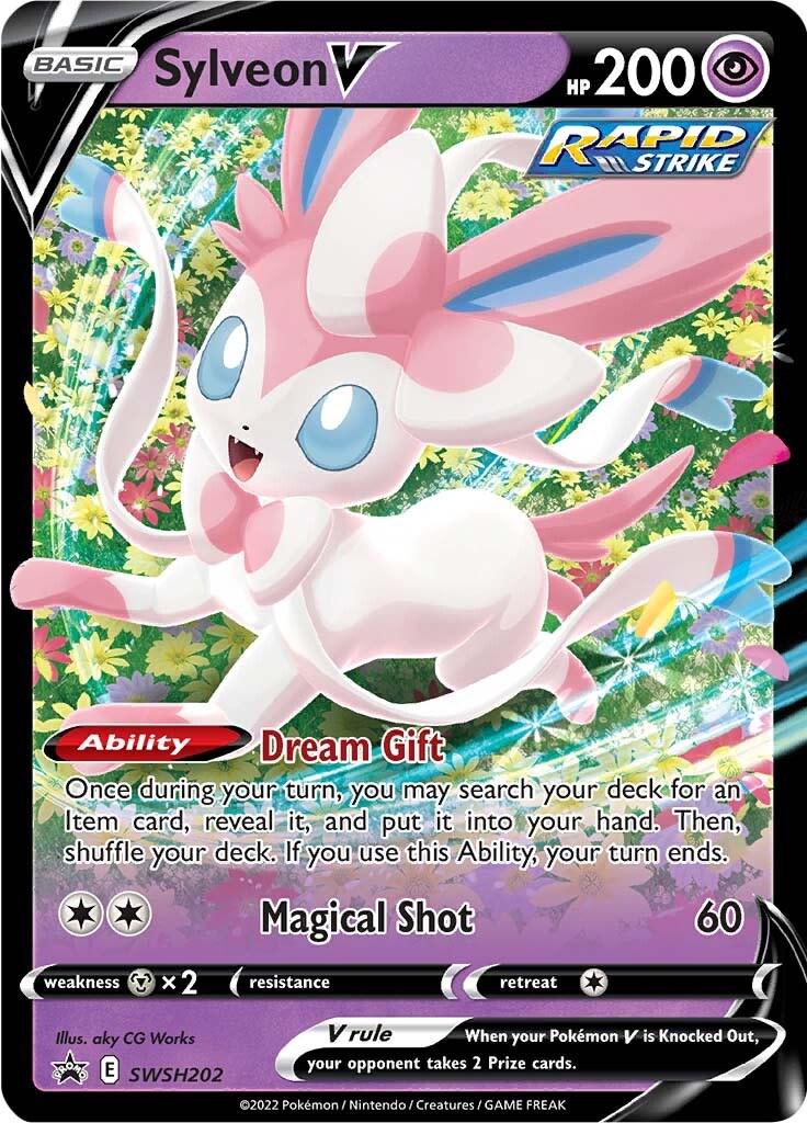 English Singles - Sylveon V #SWSH202 Pokemon Promo