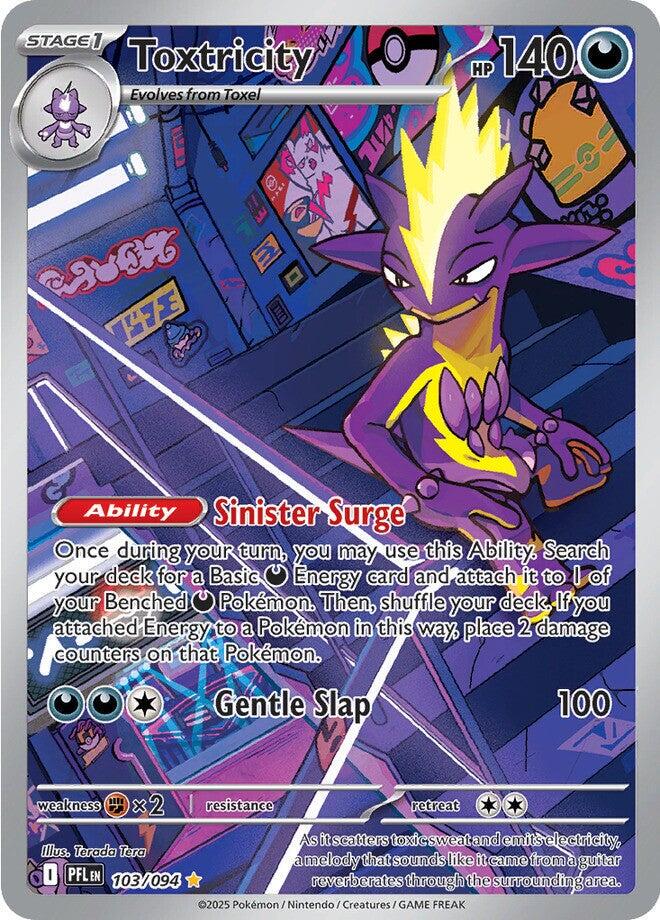 English Singles - 103/094 Toxtricity - Phantasmal Flames