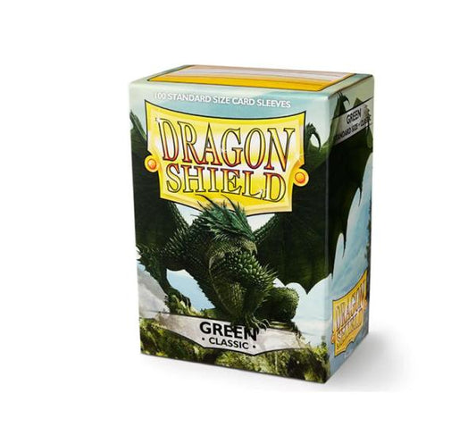 DRAGON SHIELD CLASSIC GREEN VERDANTE (100ct )