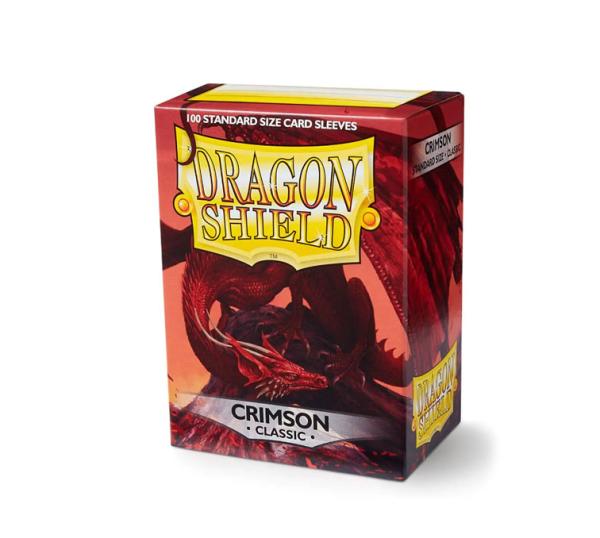 DRAGON SHIELD CLASSIC RED (CRIMSON) ARTERIS (100ct)